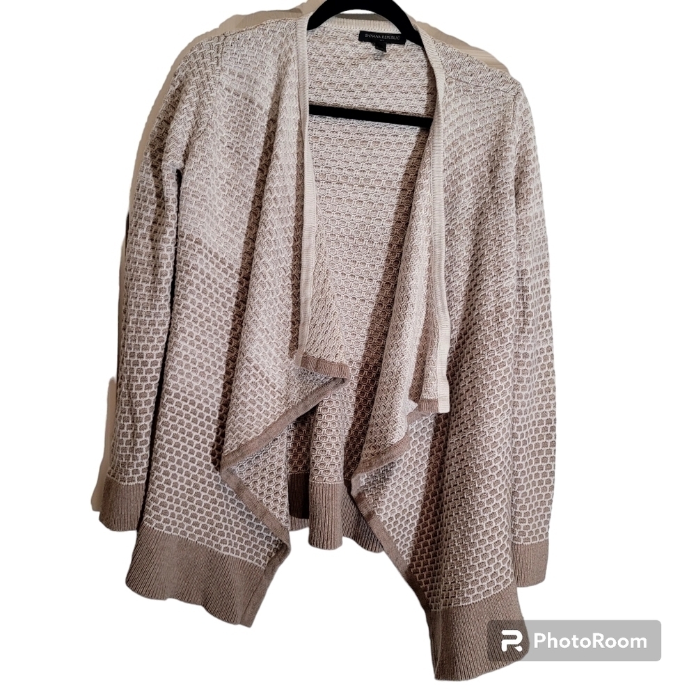 Banana Republic XS Beige Whote Sweater Comfy